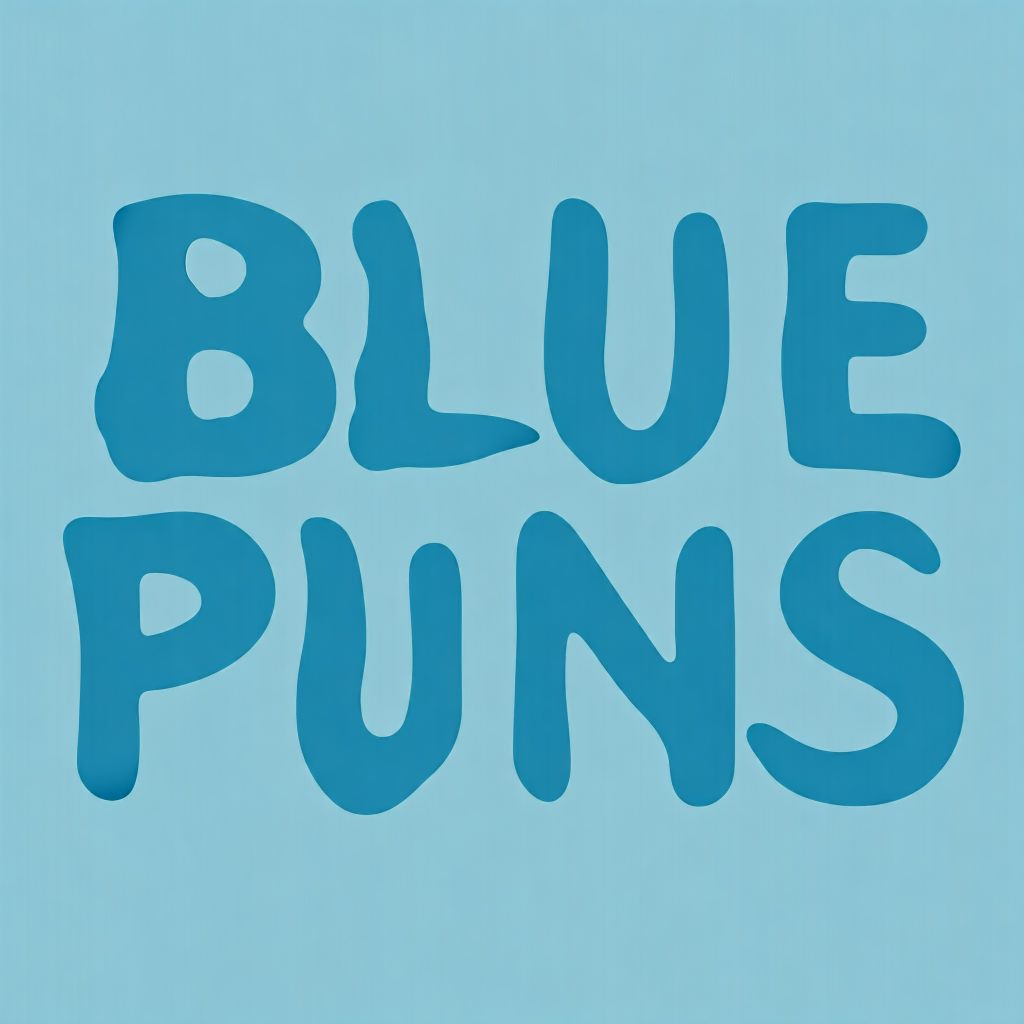 blue puns