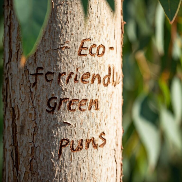 Sustainability Puns