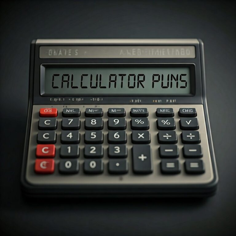 Calculator Puns