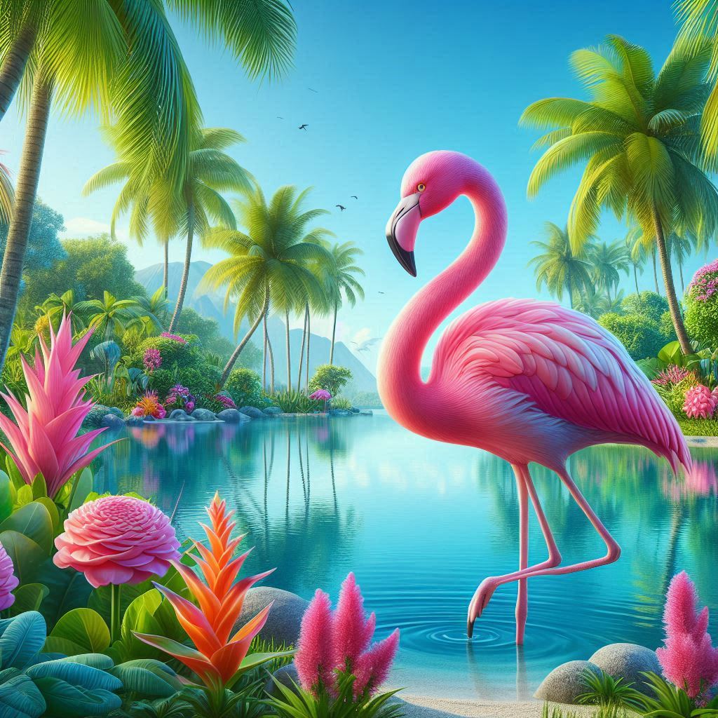 flamingo humor