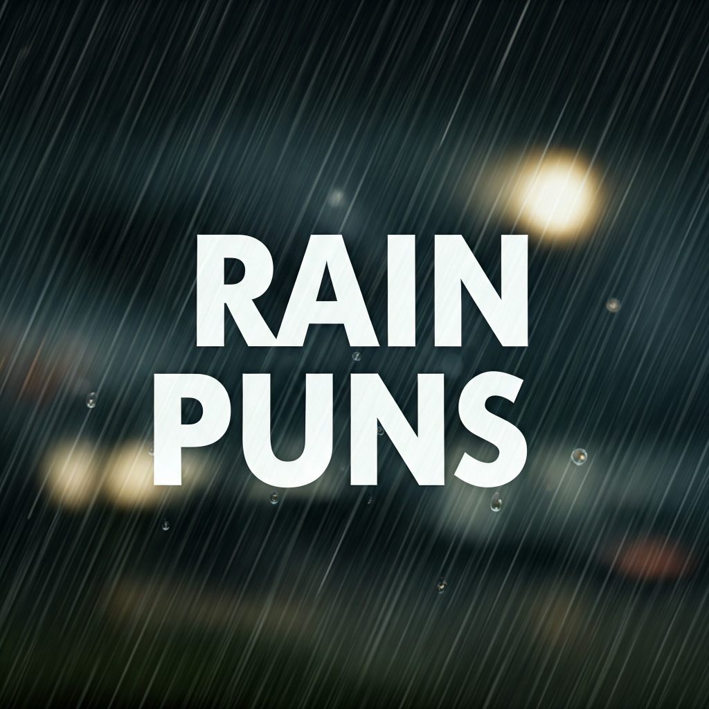 rain puns