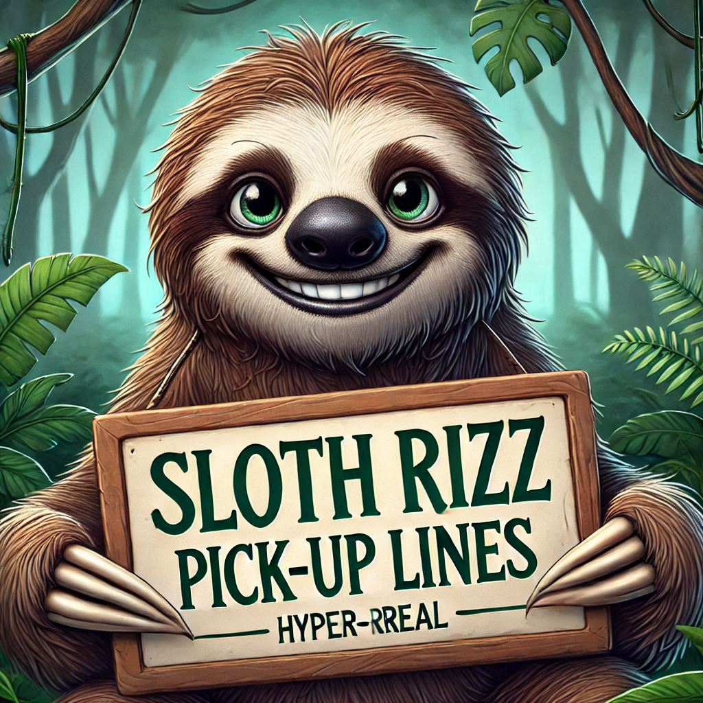 sloth pick up lines