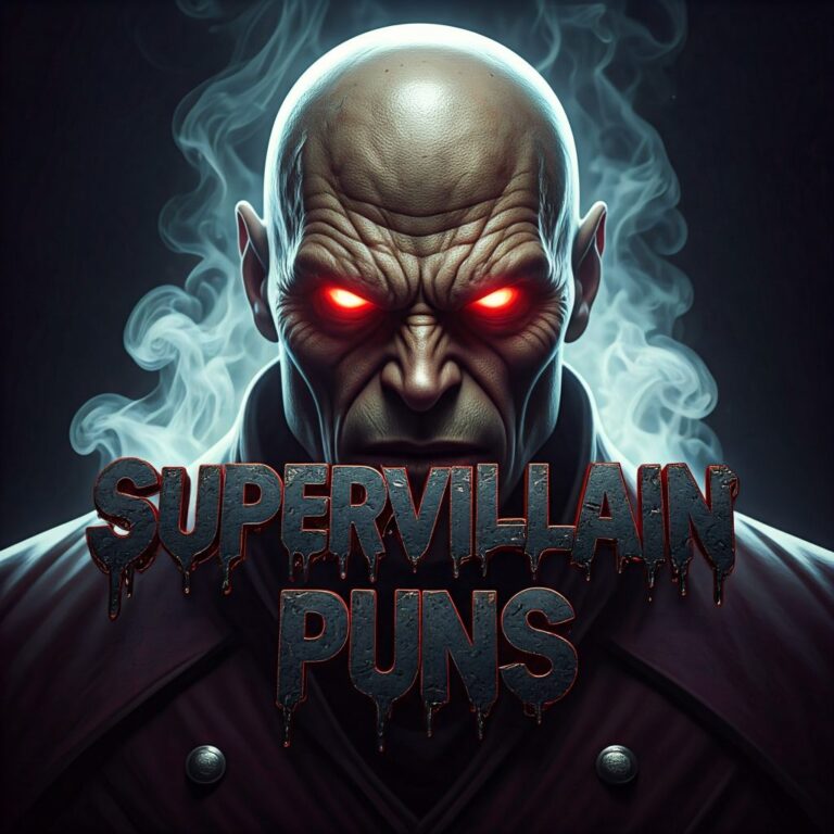 Supervillain Puns