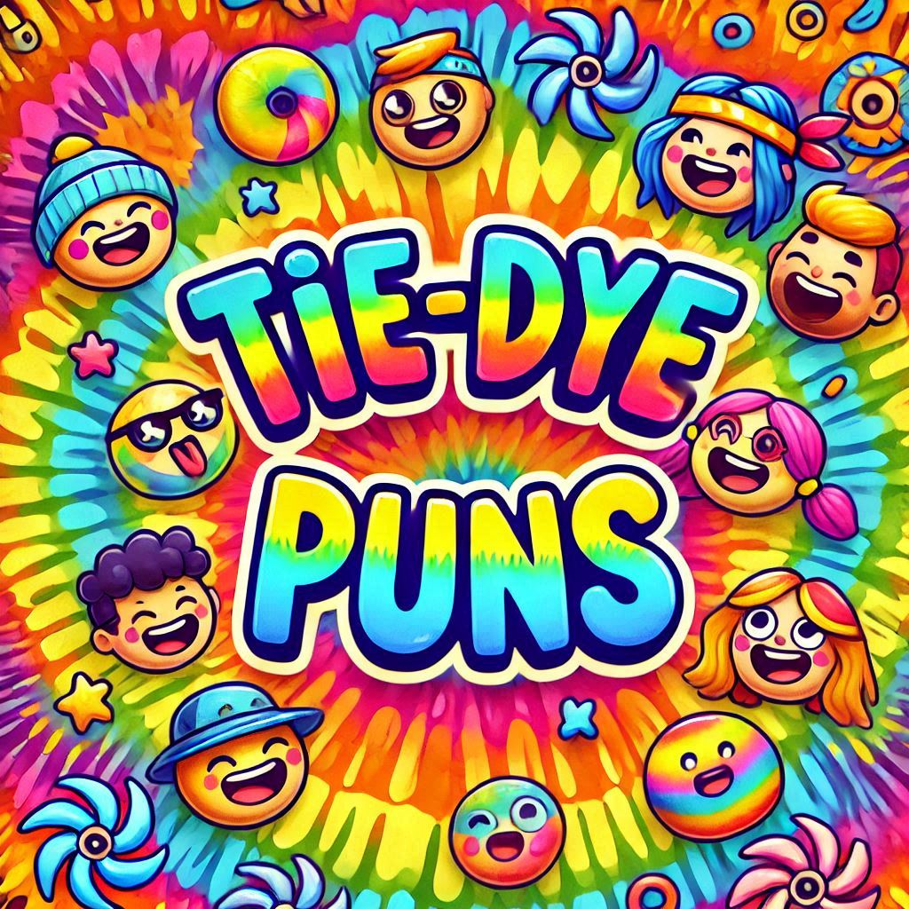 tie-die puns