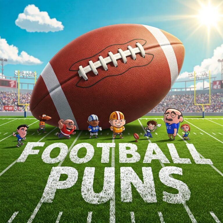 football puns