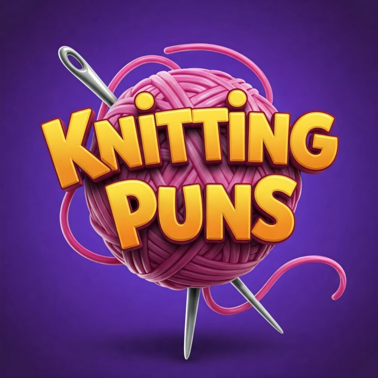 knitting puns