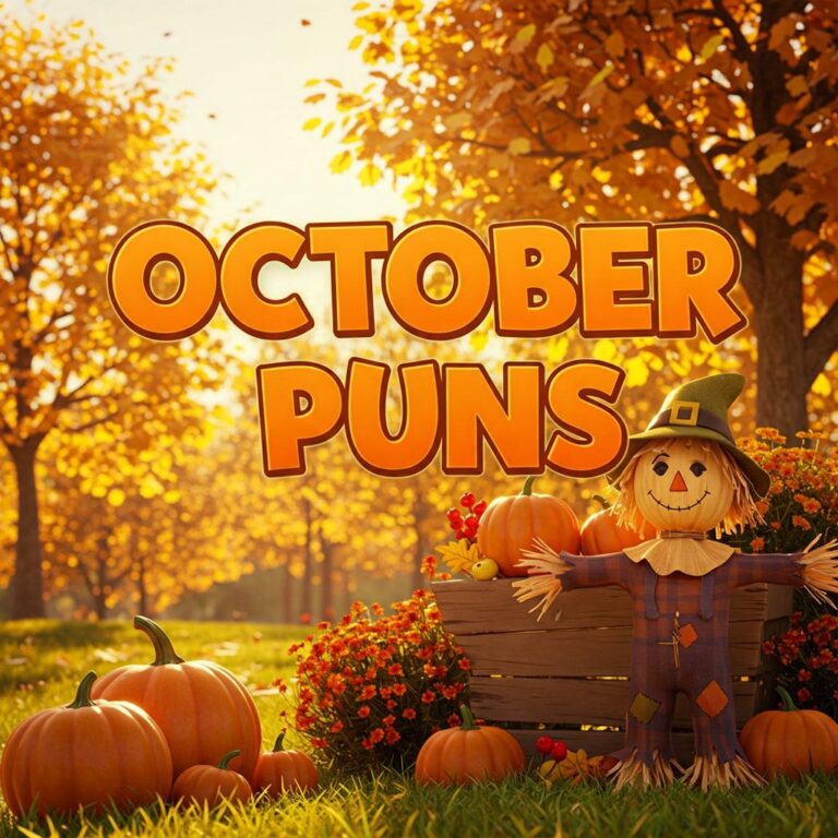 October puns