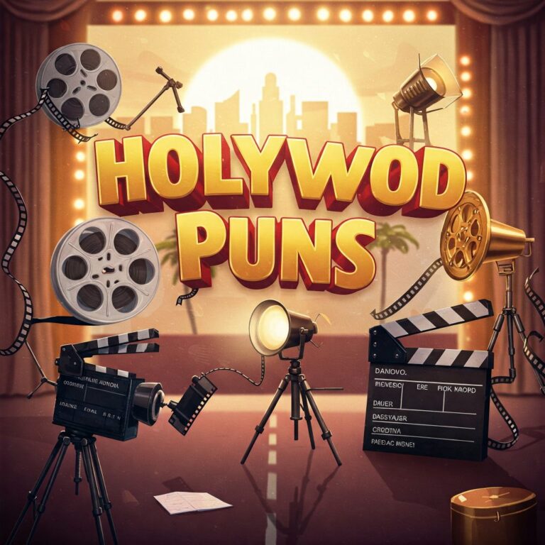hollywood puns