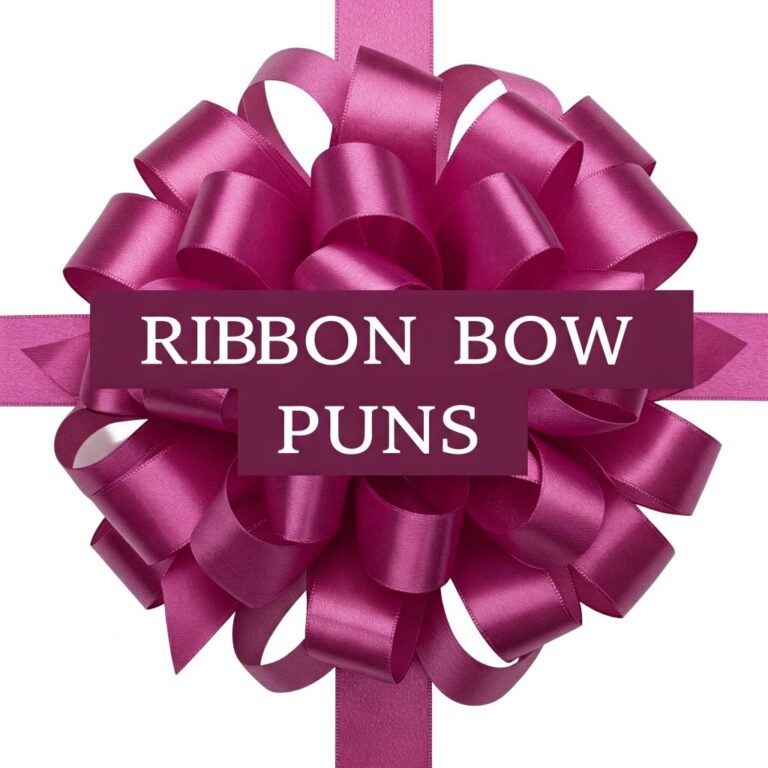 ribbon bow puns