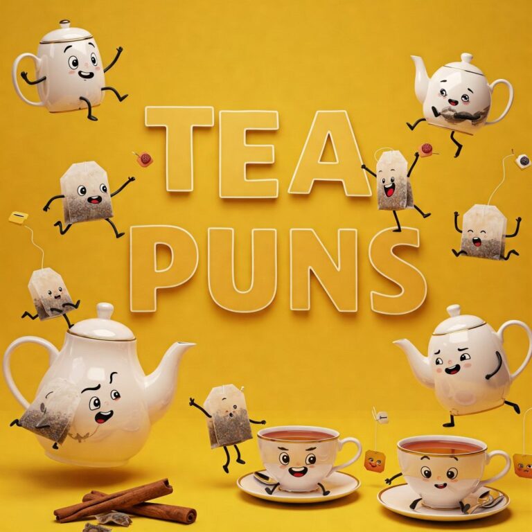tea puns