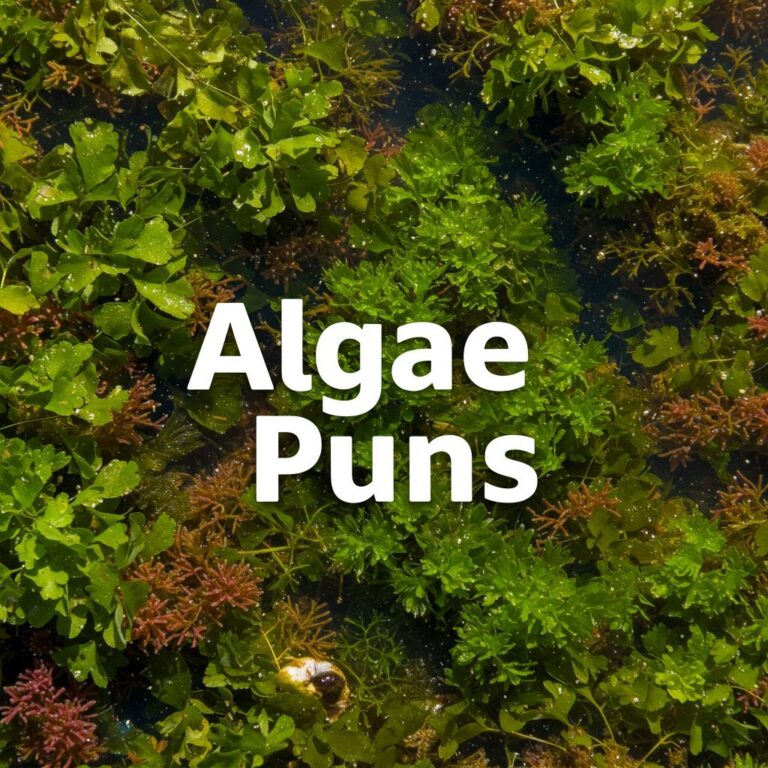 Algae Puns