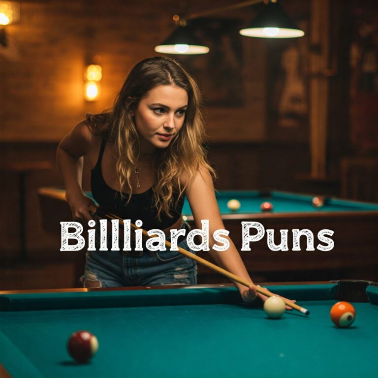 billiards puns