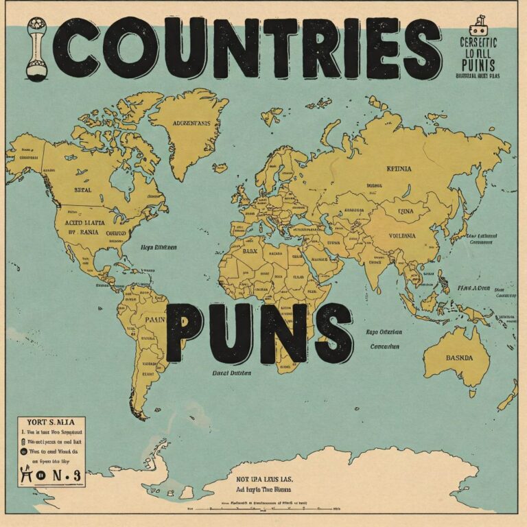 countries puns