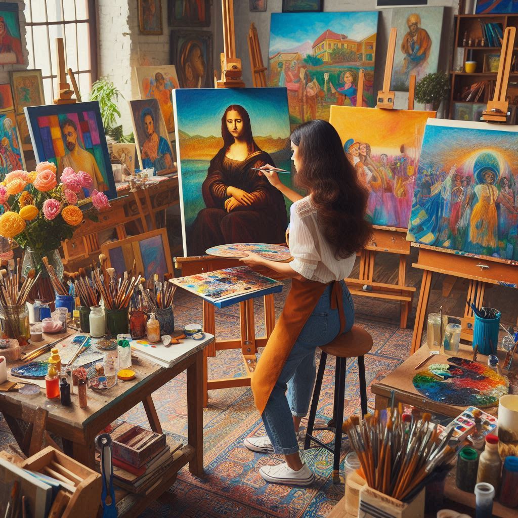 famous painting humor