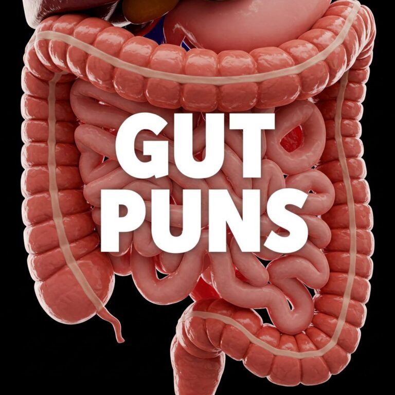 gut puns