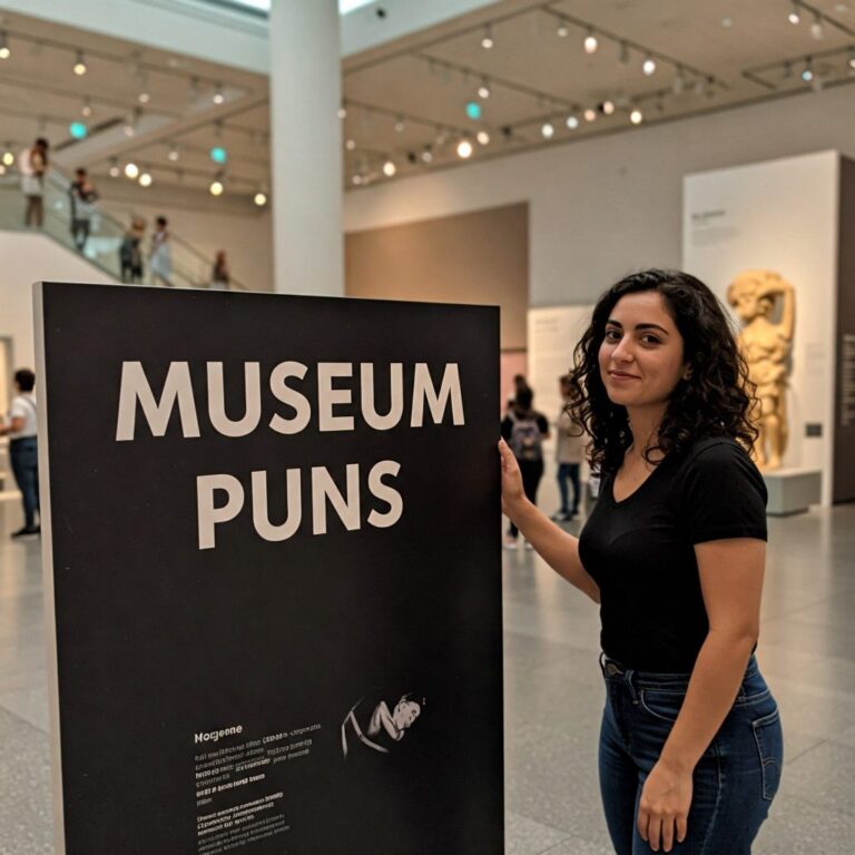 museum puns