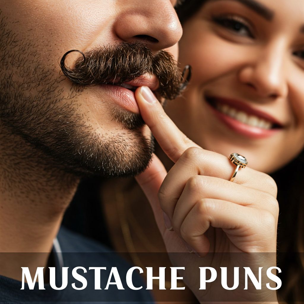 mustache puns