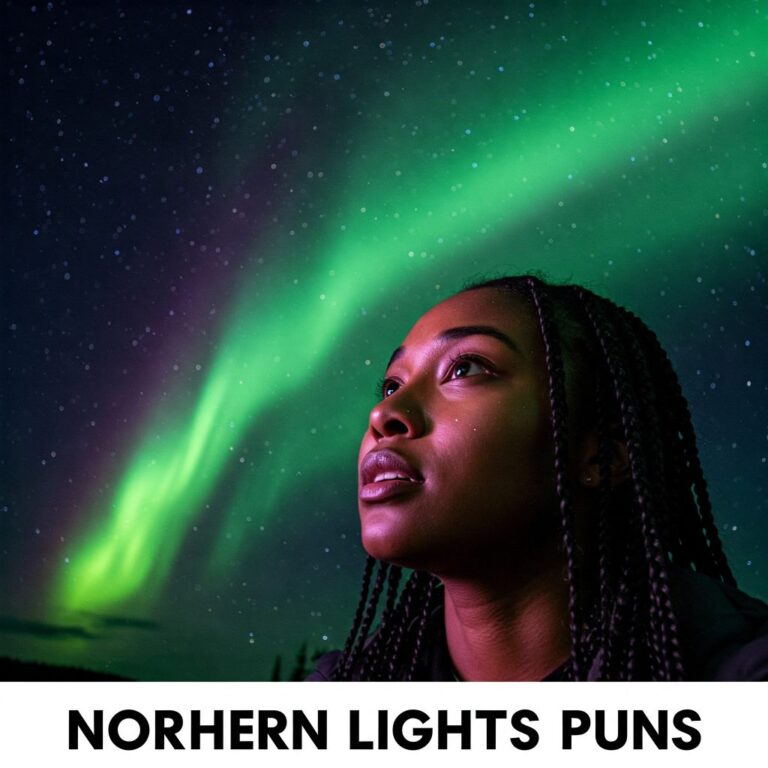 northern lights puns