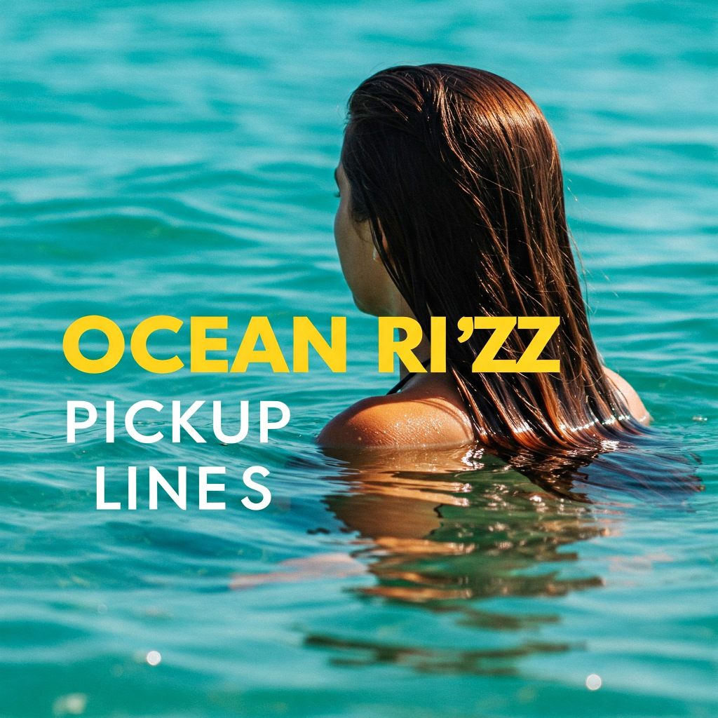 ocean pickup lines