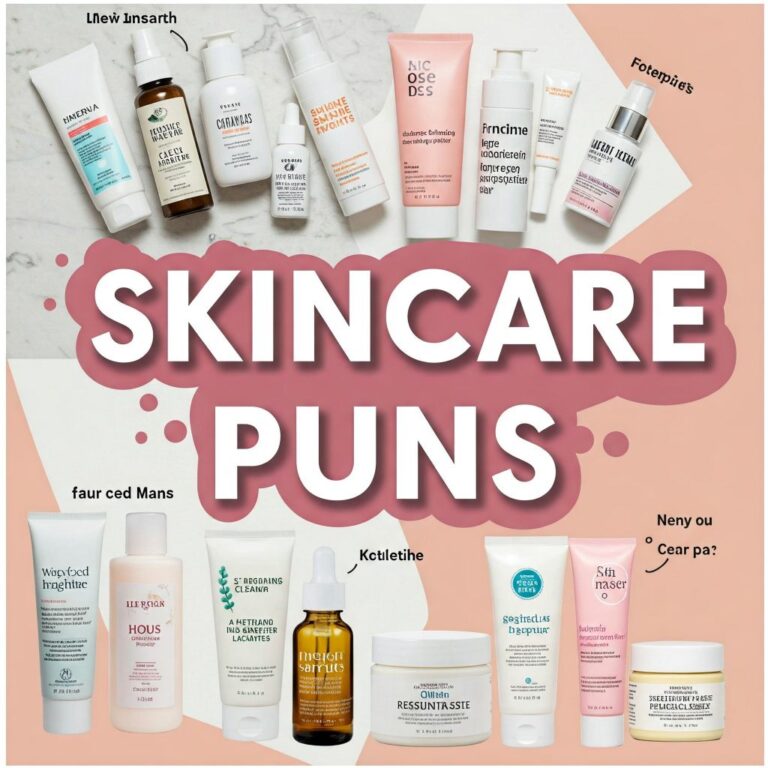 skincare puns
