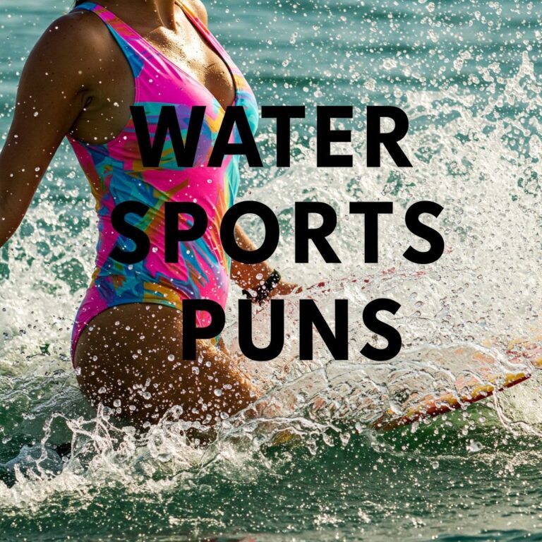 water sports puns