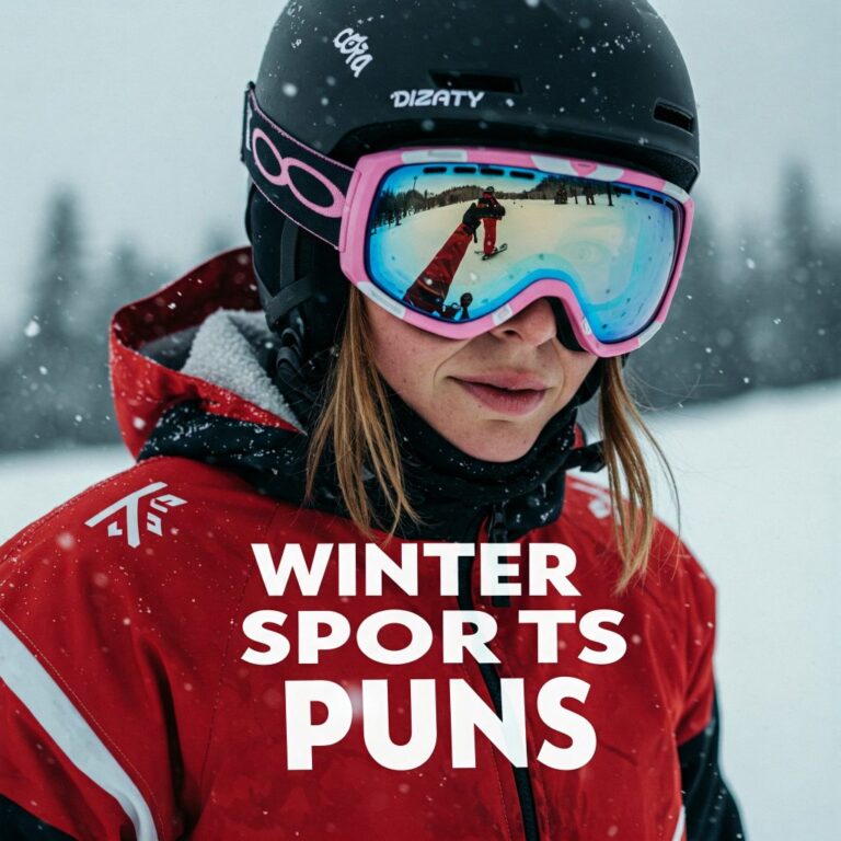 winter sports puns