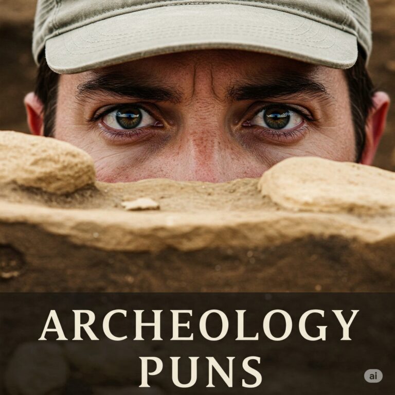 Archaeology Puns