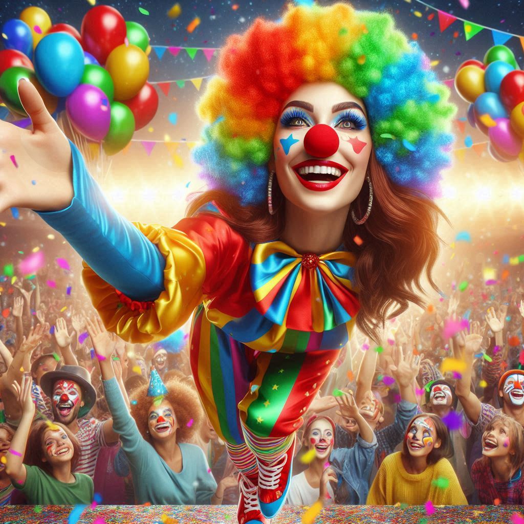 clown wordplay