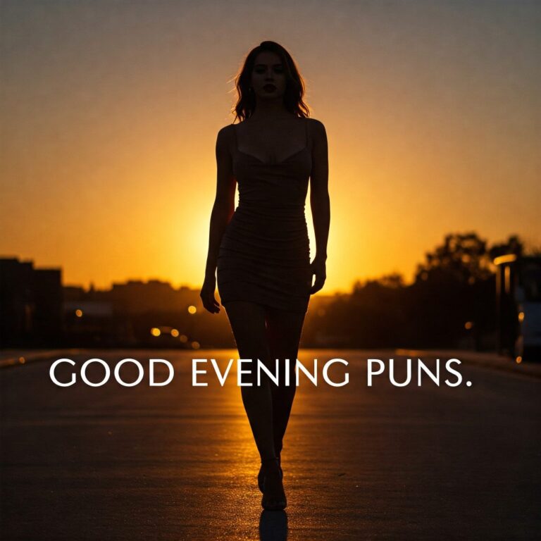 good evening puns