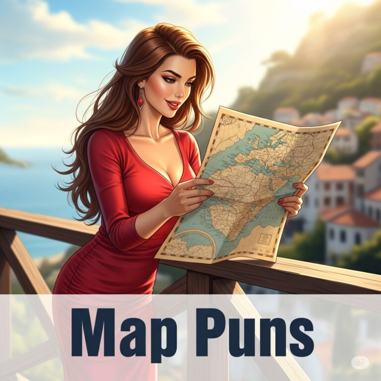 map puns