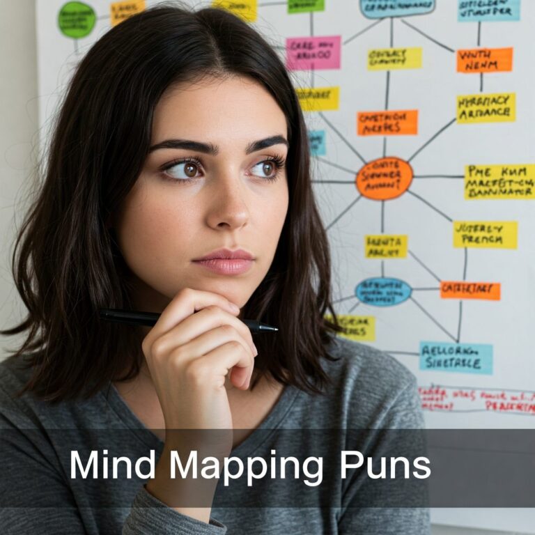 mind mapping puns
