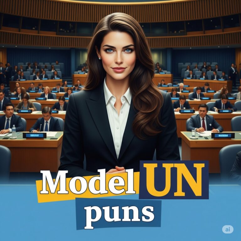model un puns