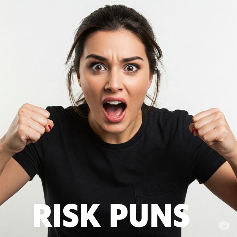 risk puns