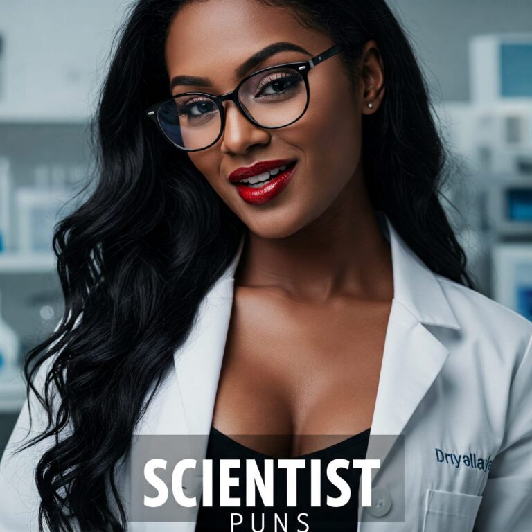 scientist puns