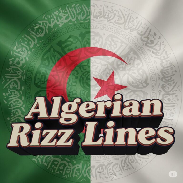 Algerian Rizz Lines