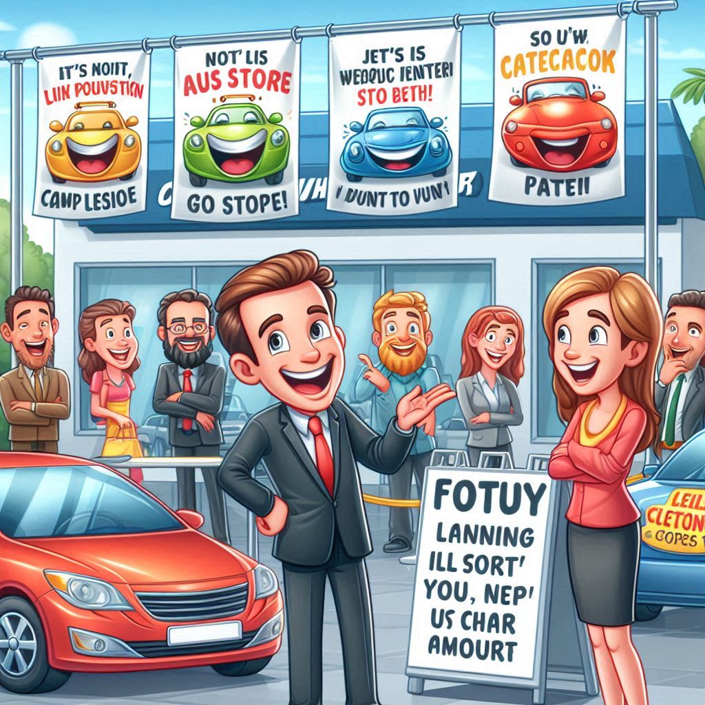 Funny Car Dealership Puns