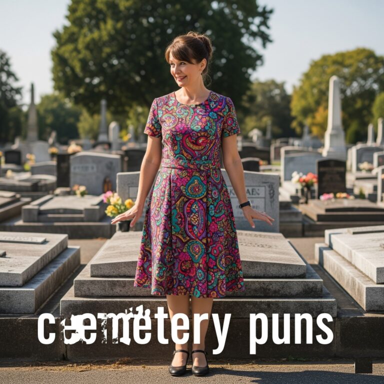 Cemetery Puns