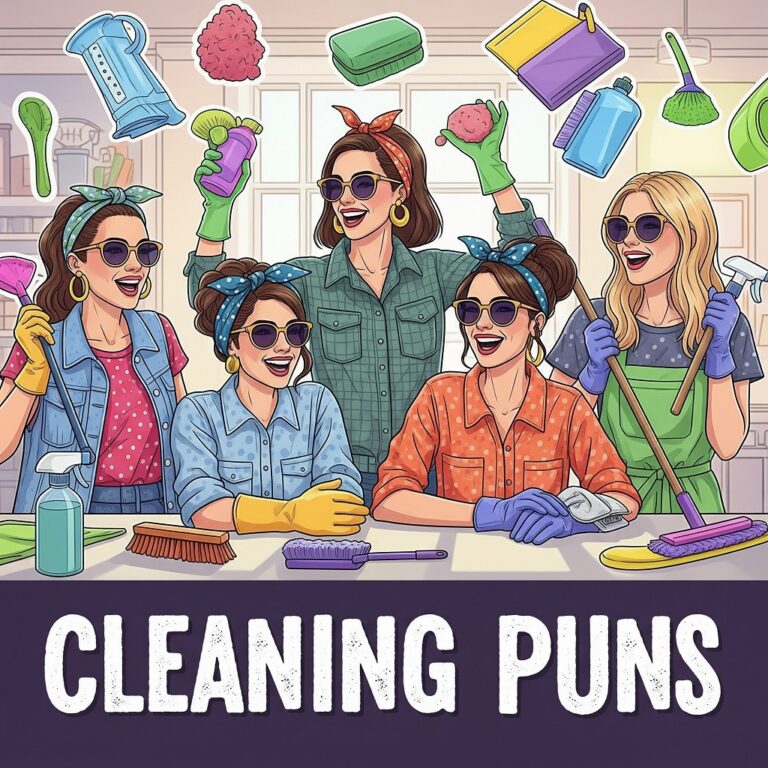 Cleaning Puns