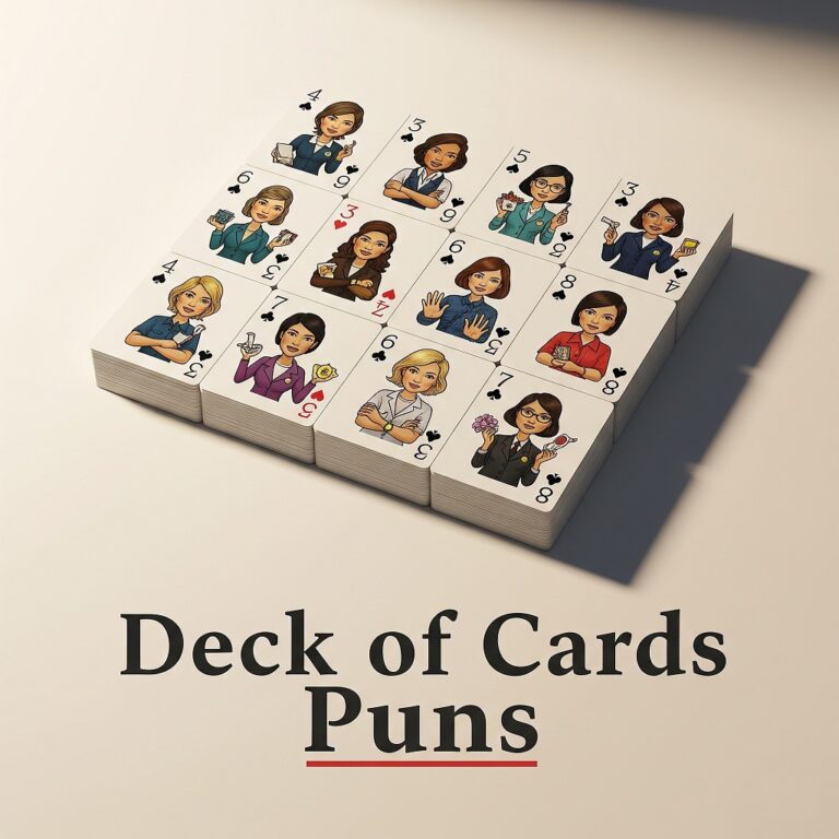 deck of cards puns