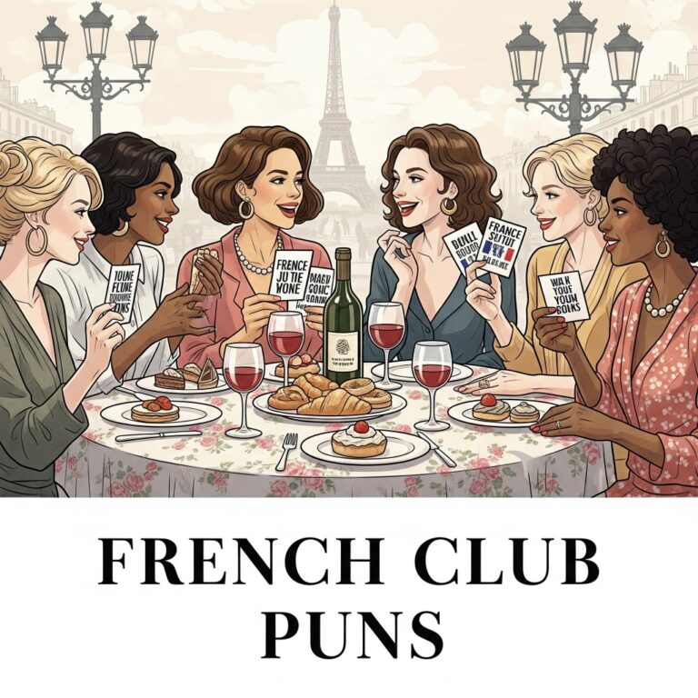 French Club Puns
