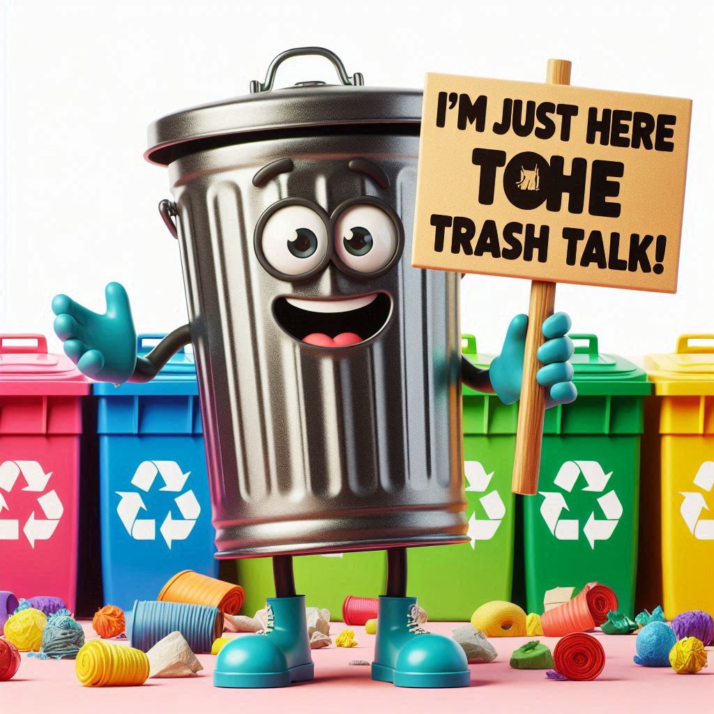 Cute and Cool Garbage Puns
