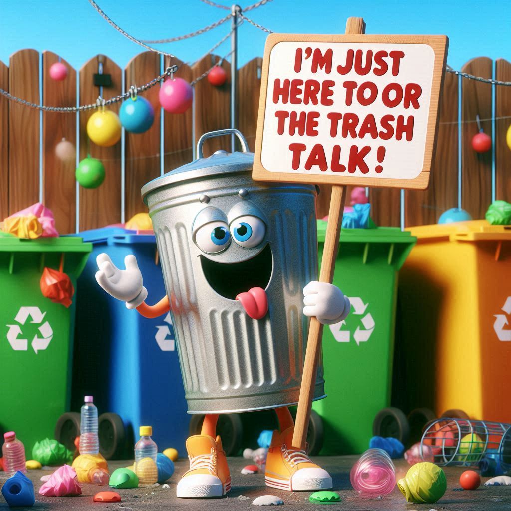 Clever Garbage Puns