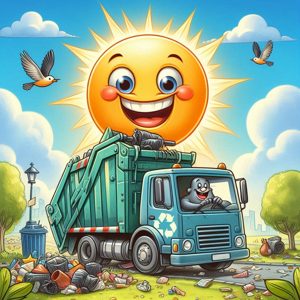 Rare Garbage Truck Puns