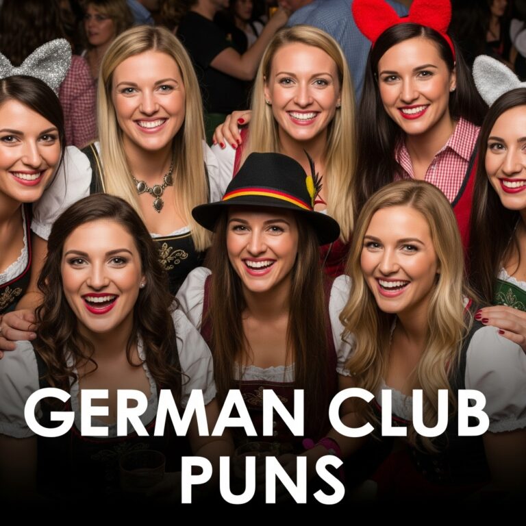 German Club Puns
