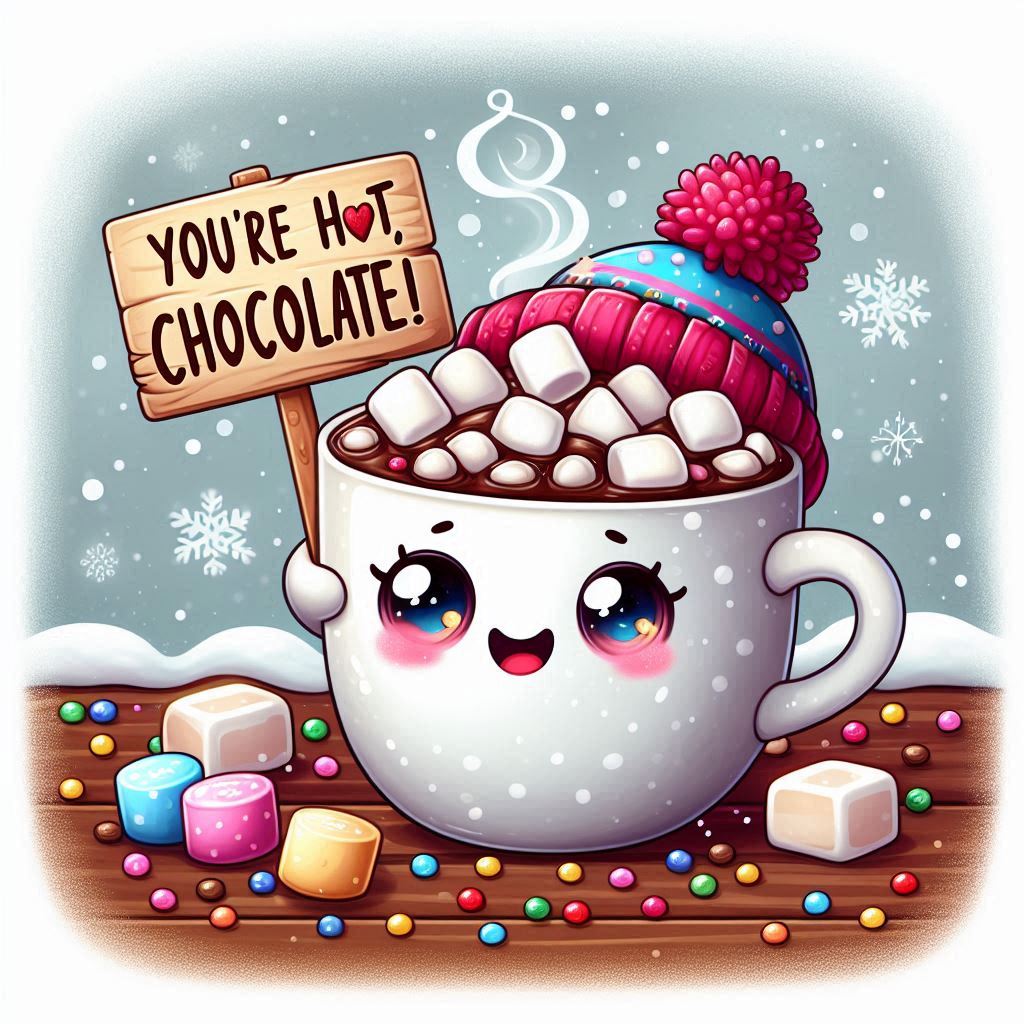 Dirty and Badass Hot Chocolate Puns
