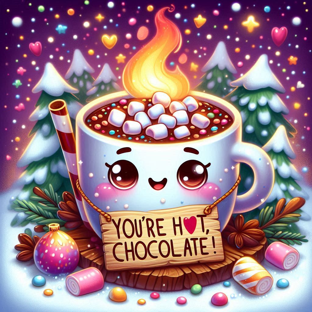 Clever Hot Chocolate Puns