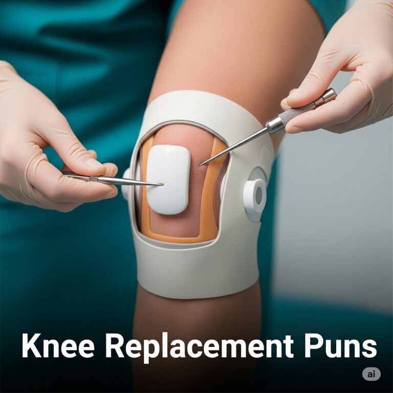 knee replacement puns