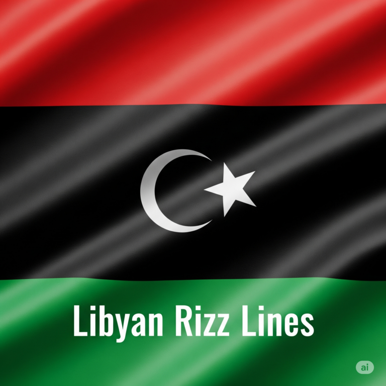 Libyan Rizz Lines: Flirting with Desert Charm