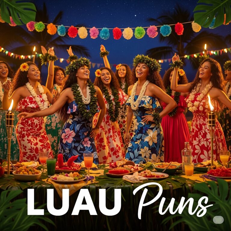 Luau Puns