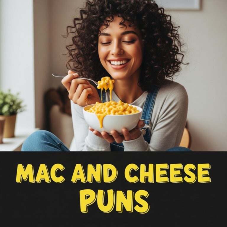 mac and cheese puns